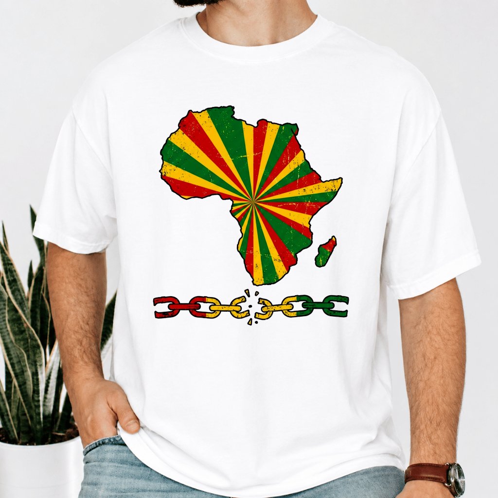 Comfort Colors African American Freedom Day Shirt - Black Lives Matter Gift for Him & Her - back view
