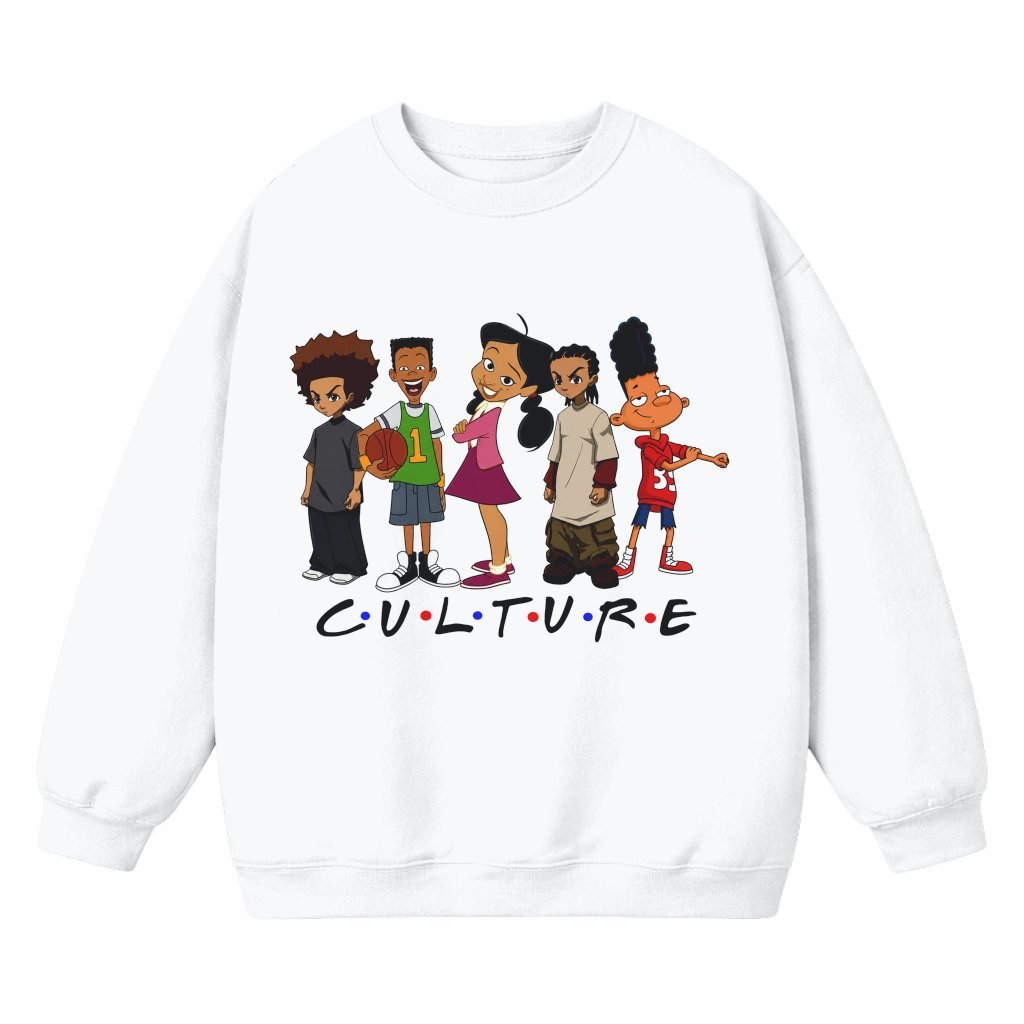 Black History Culture Sweatshirt - Funny Juneteenth Gift for African American Friends - front view