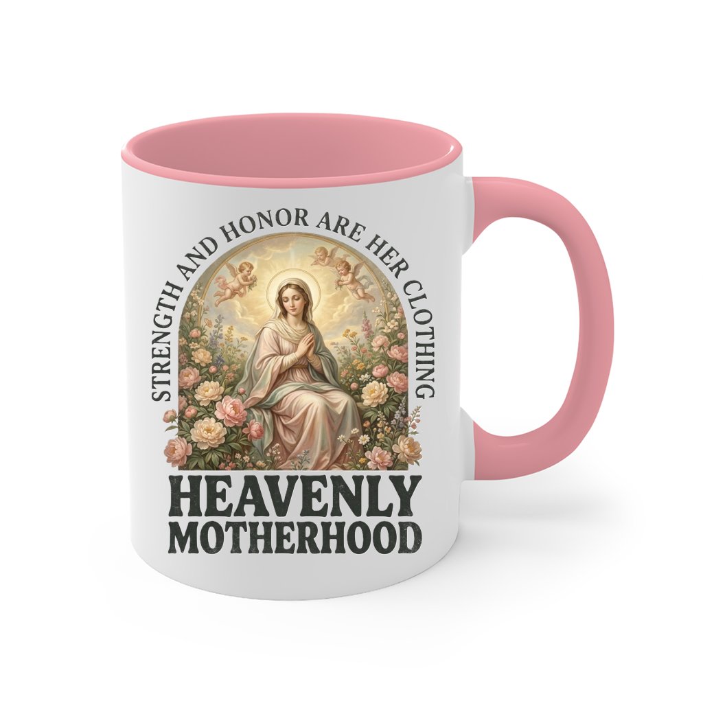 Raising Arrows for the Kingdom Accent Mug – Religious Scripture Gift - front view